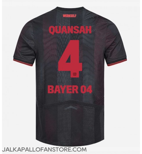 Bayer Leverkusen Jarell Quansah #4 Kotipaita 2025-26 Lyhythihainen Bayer Leverkusen Jarell Quansah #4 Kotipaita 2025-26 Lyhythihainen